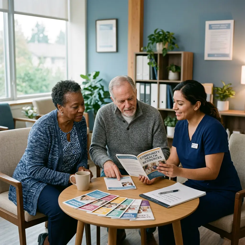 Support group meeting